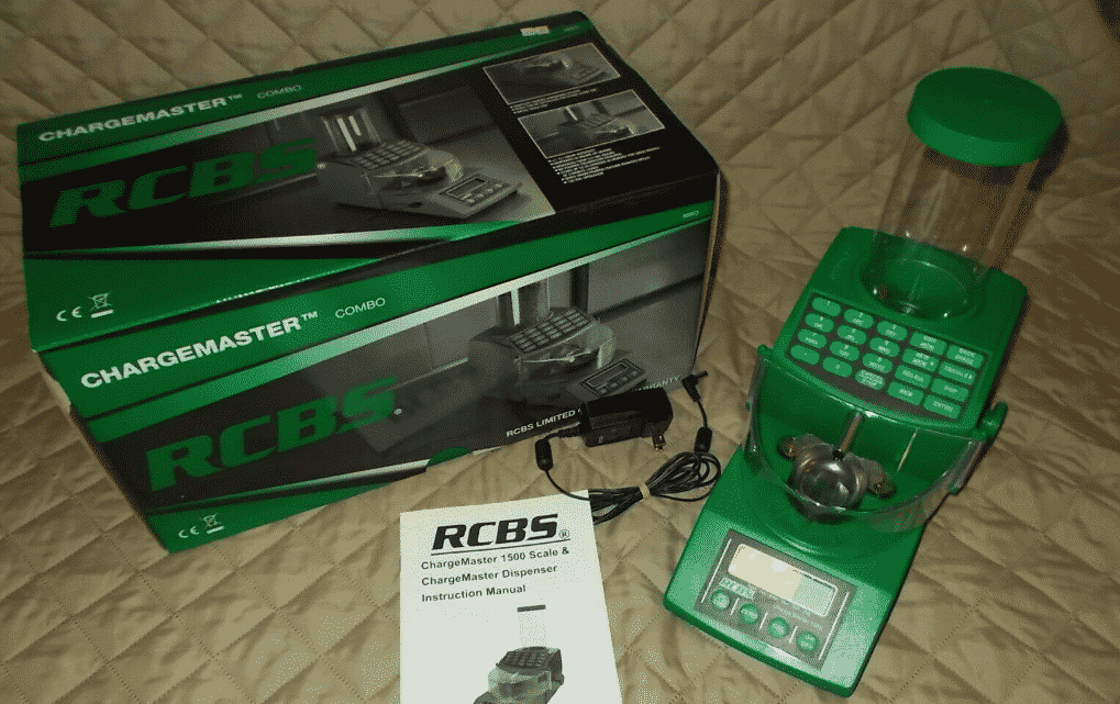 RCBS Chargemaster Automatic Powder Dispenser with packaging