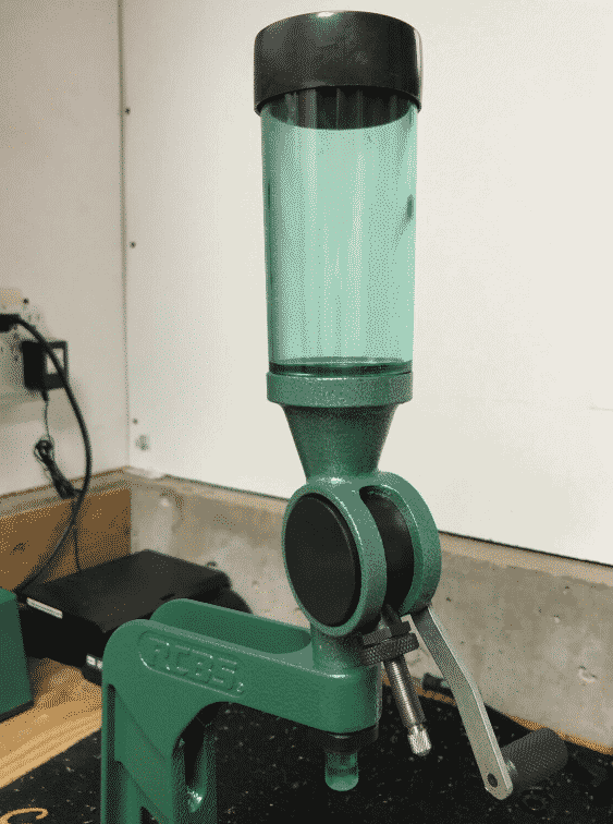 RCBS Powder Measure on reloading stand